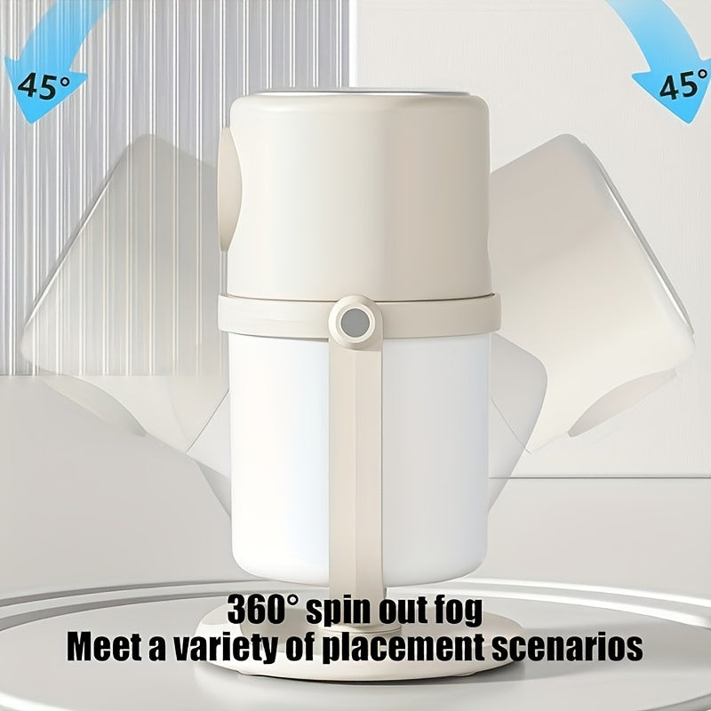 Humidifiers For Bedroom Cool Mist Humidifiers(Summer), Quiet Cool Mist Humidifier, Bedroom Bedside Humidifier, Desktop Air Diffuser, USB Powered, Adjustable Brightness Air Humidifier With Lighting, Suitable For Desks, Homes A